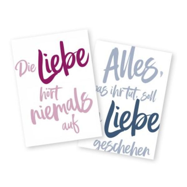 Geschirrtuchset - Alles Liebe