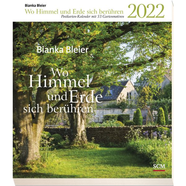 Produktbild des Artikels Wo Himmel und Erde sich berühren 2022 - Postkartenkalender mit 53 Gartenmotiven (Kalender - Kartoniert)