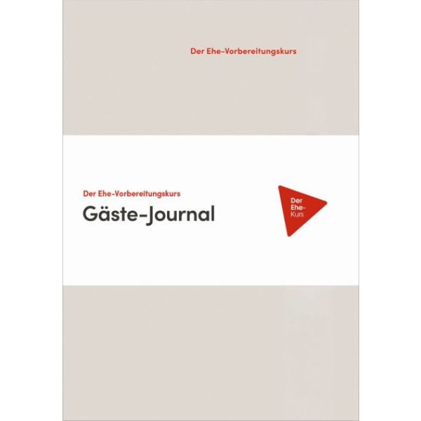 Produktbild - Der Ehe-Vorbereitungskurs - Gäste-Journal