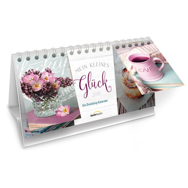 Produktbild des Artikels Mein kleines Glück 2019 (Kalender - Spiralbindung)