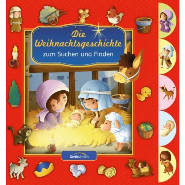 Produktbild - Die Weihnachtsgeschichte zum Suchen und Finden