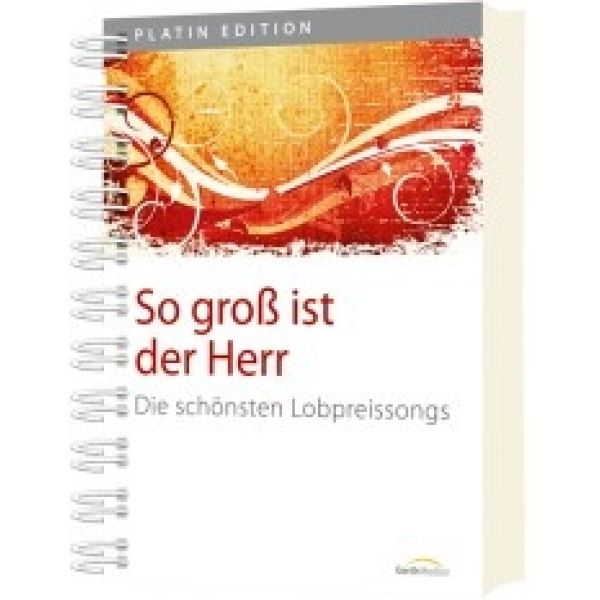 Produktbild - So groß ist der Herr - Liederbuch
