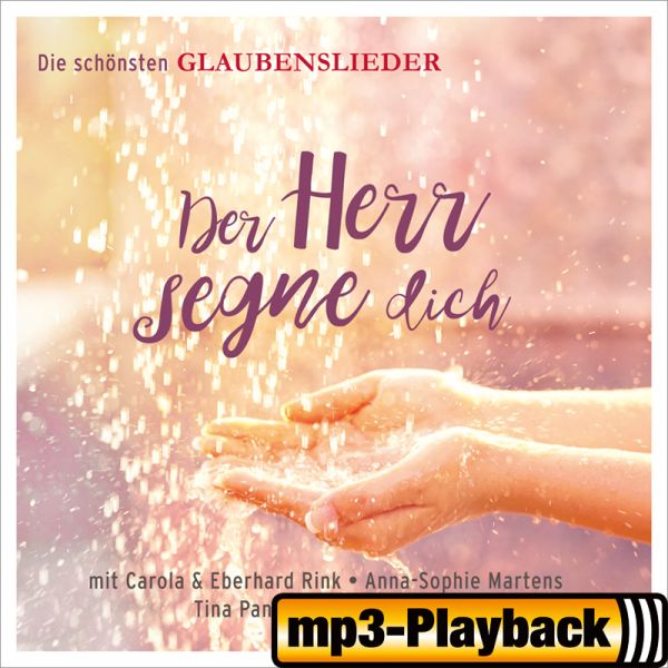 Produktbild des Artikels Der Herr segne dich (Playback ohne Backings) (MP3-Track - Download)