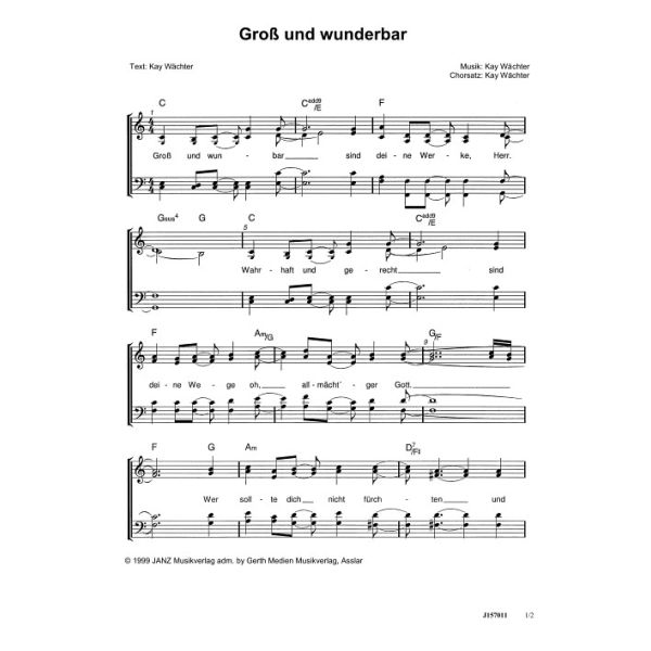 Produktbild - Groß und wunderbar