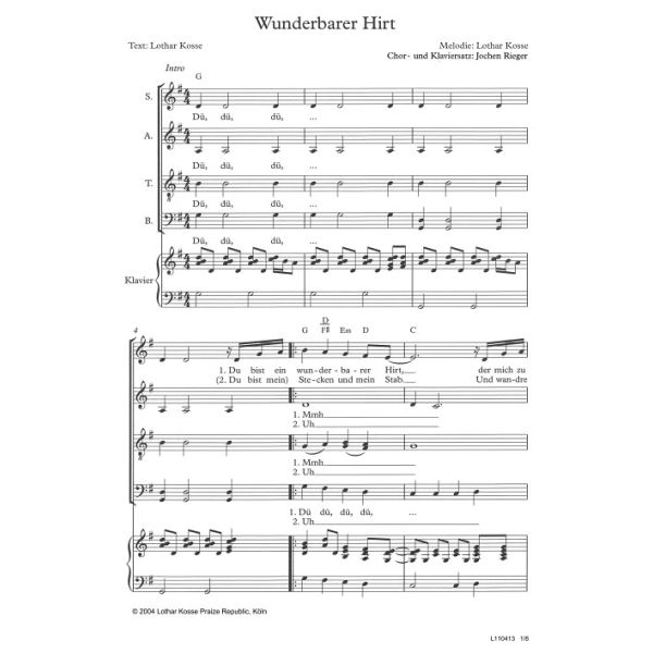 Produktbild - Wunderbarer Hirt