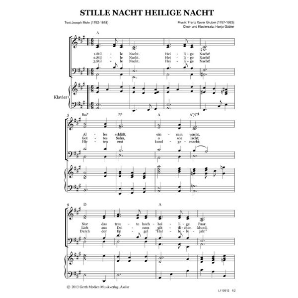 Produktbild - Stille Nacht, heilige Nacht