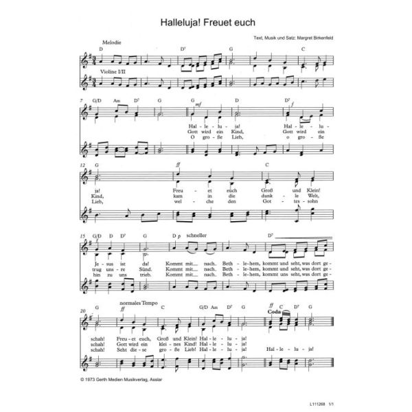 Produktbild - Halleluja! Freuet euch