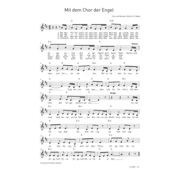 Produktbild - Mit dem Chor der Engel