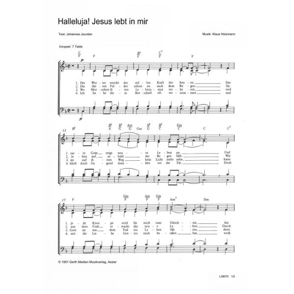 Produktbild - Halleluja! Jesus lebt in mir