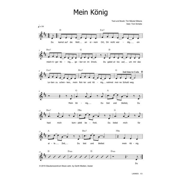 Produktbild - Mein König