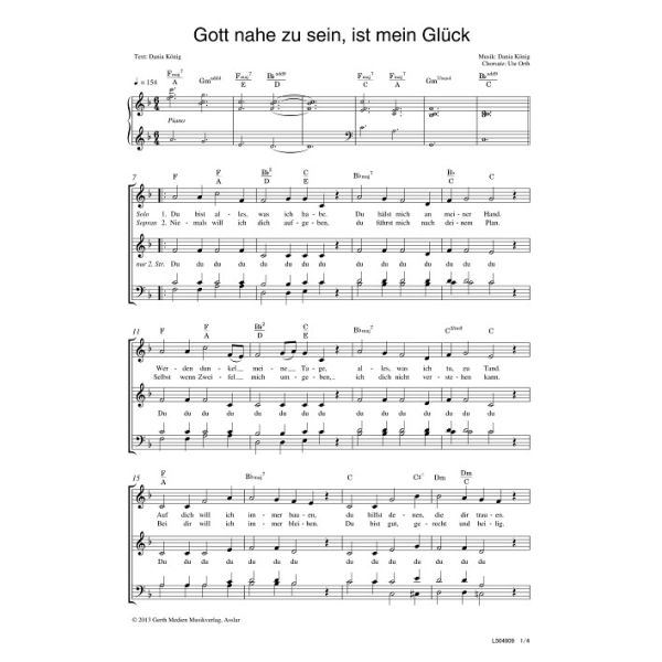 Produktbild - Gott nahe zu sein ist mein Glück