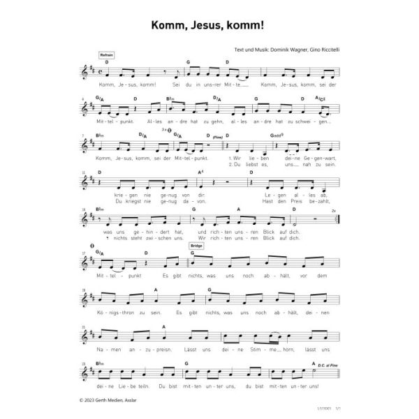 Produktbild - Komm, Jesus, komm