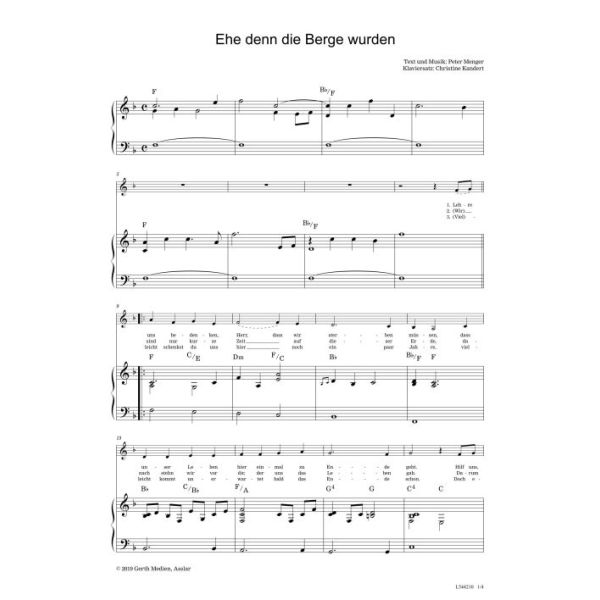 Produktbild - Ehe denn die Berge wurden