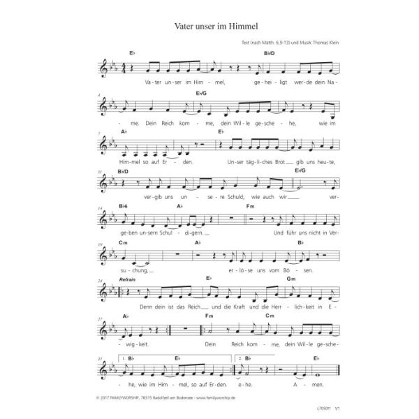 Produktbild - Vater unser im Himmel