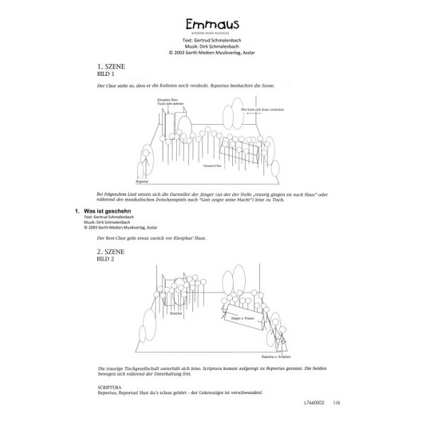 Produktbild - Emmaus (Szenentexte)