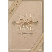 Faltkarte "Hand in Hand"