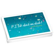 Produktbild des Artikels Schreibwaren - Kartoniert, P.S. Ich denk an dich! - Postkartenset