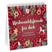 Produktbild des Artikels Buch - Spiralbindung, Weihnachtsfreude für dich - Aufstellbuch