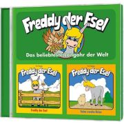 Produktbild des Artikels Hörbuch/Hörspiel - Doppel-CD, Freddy der Esel - Folge 1 & 2