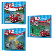 Produktbild des Artikels Hörbuch/Hörspiel - CD, Flo - das kleine Feuerwehrauto - CD-Set 8