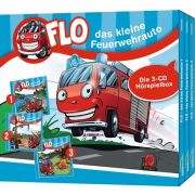 Produktbild des Artikels Hörbuch/Hörspiel - CD, Flo - das kleine Feuerwehrauto - Die 3-CD Hörspielbox 1