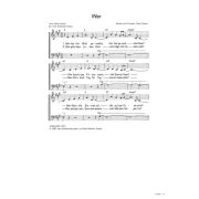 Produktbild des Artikels Noten - Download, Wer / Who