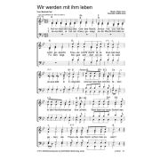 Produktbild des Artikels Noten - Download, Wir werden mit ihm leben