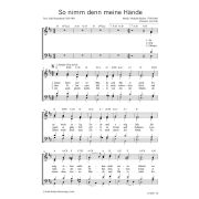 Produktbild des Artikels Noten - Download, So nimm denn meine Hände