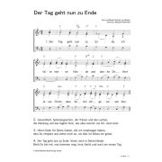 Produktbild des Artikels Noten - Download, Der Tag geht nun zu Ende