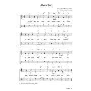 Produktbild des Artikels Noten - Download, Abendlied