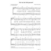 Produktbild des Artikels Noten - Download, Wer / Who