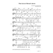 Produktbild des Artikels Noten - Download, Was hat ein Mensch davon