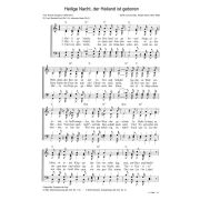 Produktbild des Artikels Noten - Download, Heilige Nacht, der Heiland ist geboren / Cantique de Noel