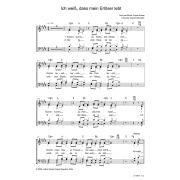 Produktbild des Artikels Noten - Download, Ich weiß, dass mein Erlöser lebt