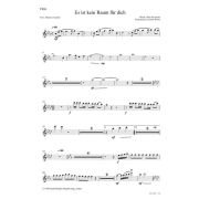 Produktbild des Artikels Noten - Download, Es ist kein Raum für dich (Flöte)
