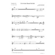 Produktbild des Artikels Noten - Download, Es ist kein Raum für dich (Trompete in B)