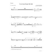 Produktbild des Artikels Noten - Download, Es ist kein Raum für dich (Posaune)