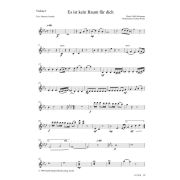 Produktbild des Artikels Noten - Download, Es ist kein Raum für dich (Violine I)