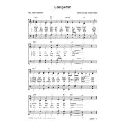 Produktbild des Artikels Noten - Download, Gastgeber