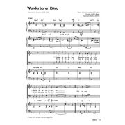 Produktbild des Artikels Noten - Download, Wunderbarer König