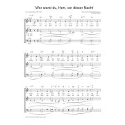 Produktbild des Artikels Noten - Download, Wer warst du, Herr, vor dieser Nacht