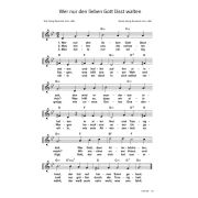 Produktbild des Artikels Noten - Download, Wer nur den lieben Gott lässt walten
