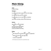 Produktbild des Artikels Noten - Download, Mein König