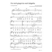 Produktbild des Artikels Noten - Download, Für mich gingst du nach Golgatha