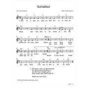 Produktbild des Artikels Noten - Download, Schlaflied