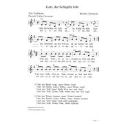 Produktbild des Artikels Noten - Download, Gott, der Schöpfer lebt / Od avinu chai