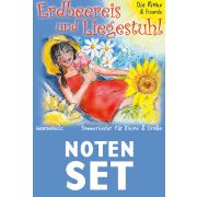 Erdbeereis und Liegestuhl (Noten-Set)