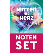 Mitten ins Herz (Noten-Set)