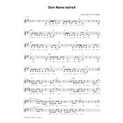 Produktbild des Artikels Noten - Download, Dein Name befreit
