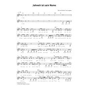 Produktbild des Artikels Noten - Download, Jahweh ist sein Name